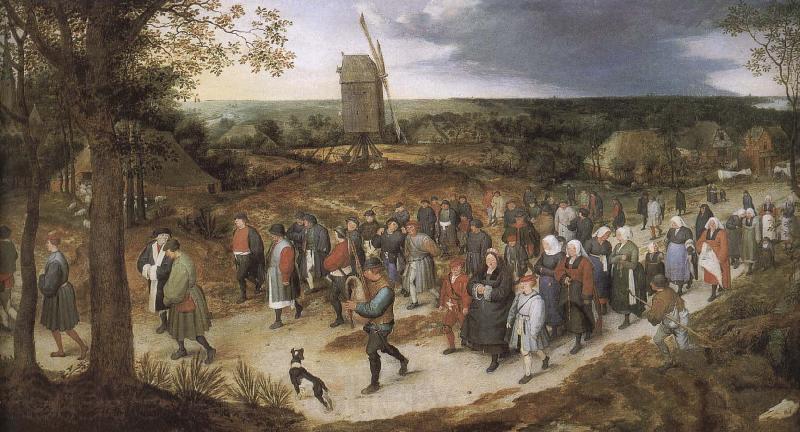 Pieter Bruegel Wedding team Norge oil painting art